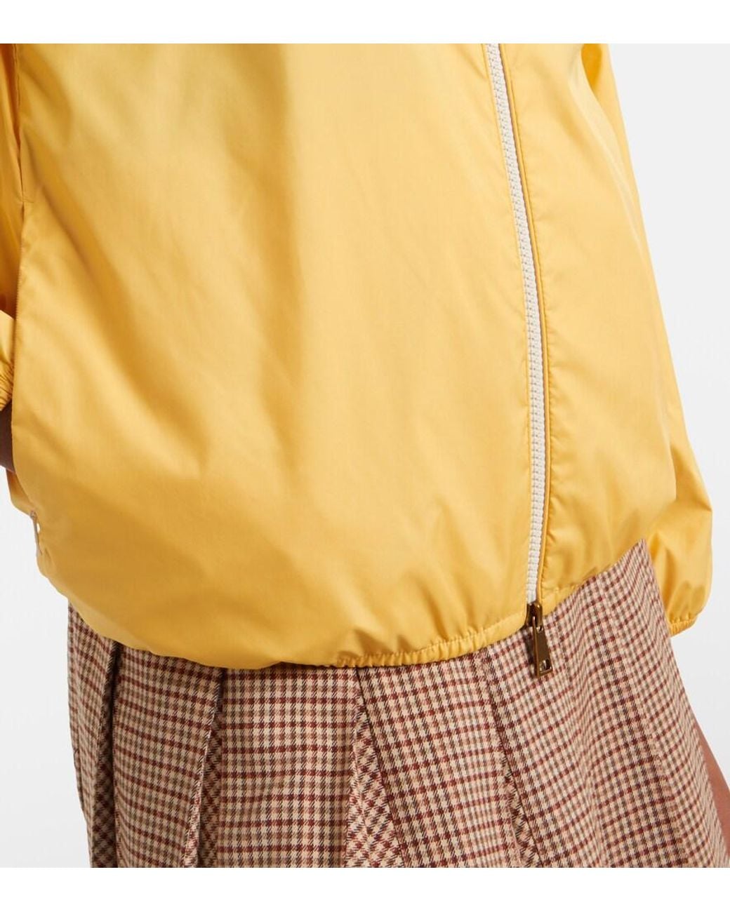 Moncler Yellow Fegeos Technical Jacket