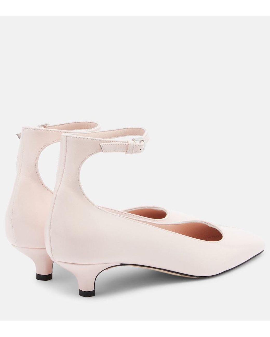 Totême Pink Leather Pumps