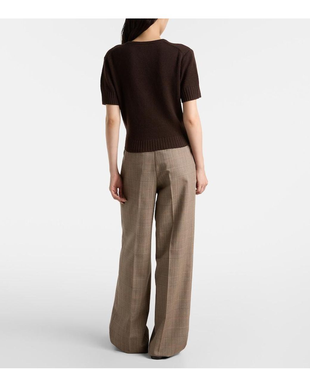 Jardin Des Orangers Brown Cashmere Sweater