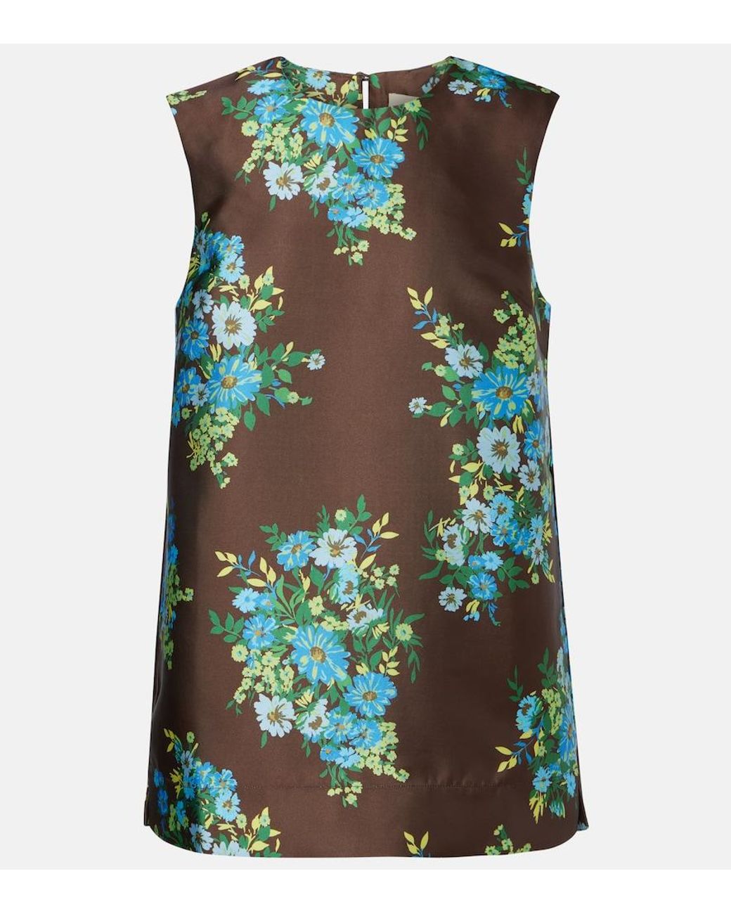 ALÉMAIS Green Floral Top