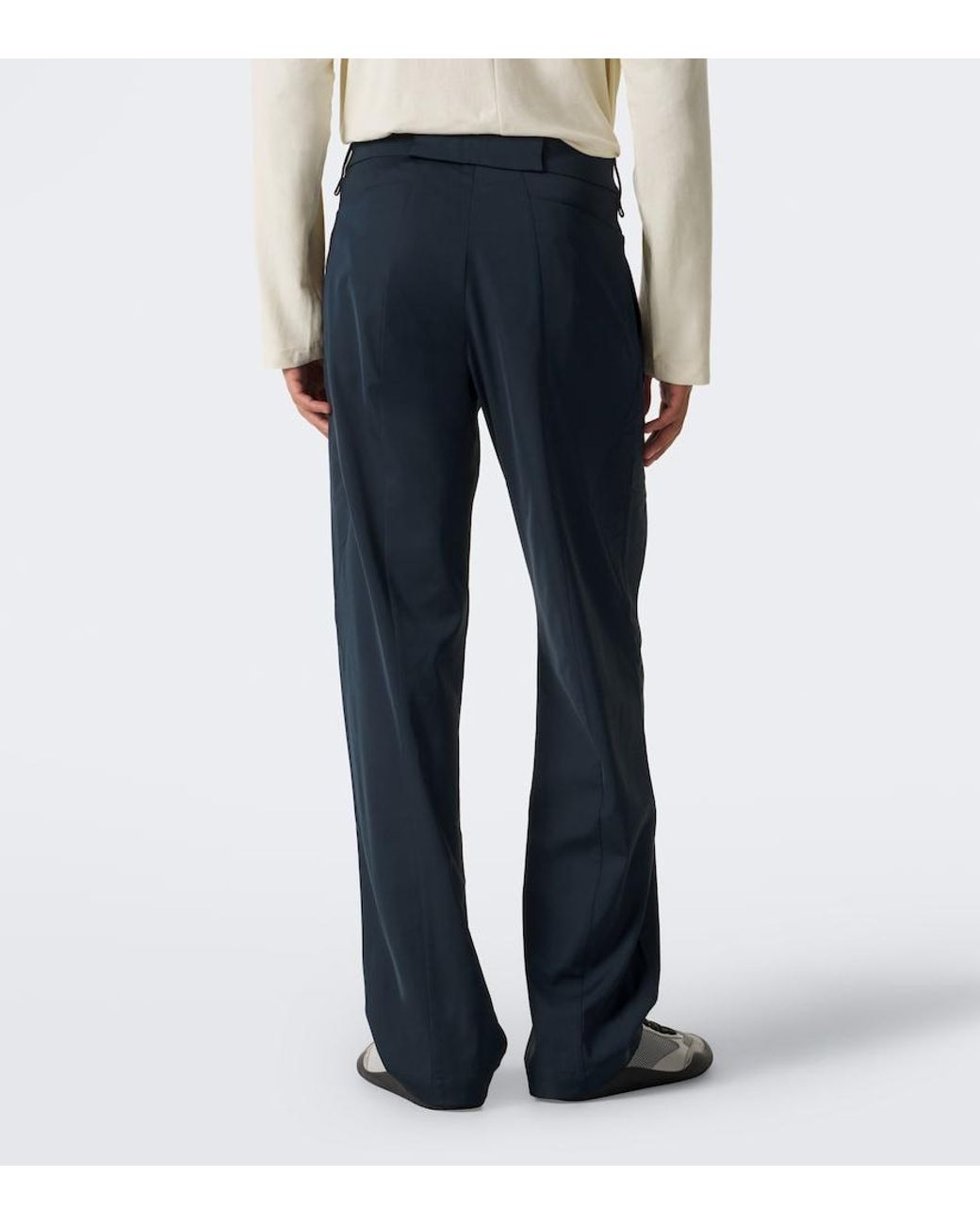 Kiko Kostadinov Blue Erdikiko Straight Pants for men