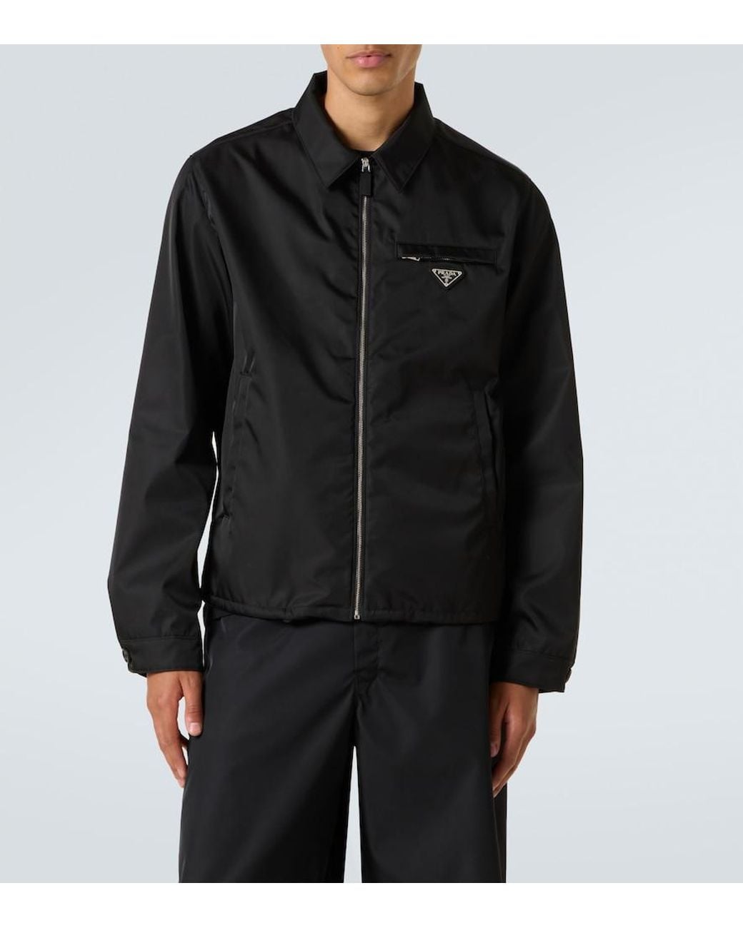 Prada Black Re-Nylon Blouson for men