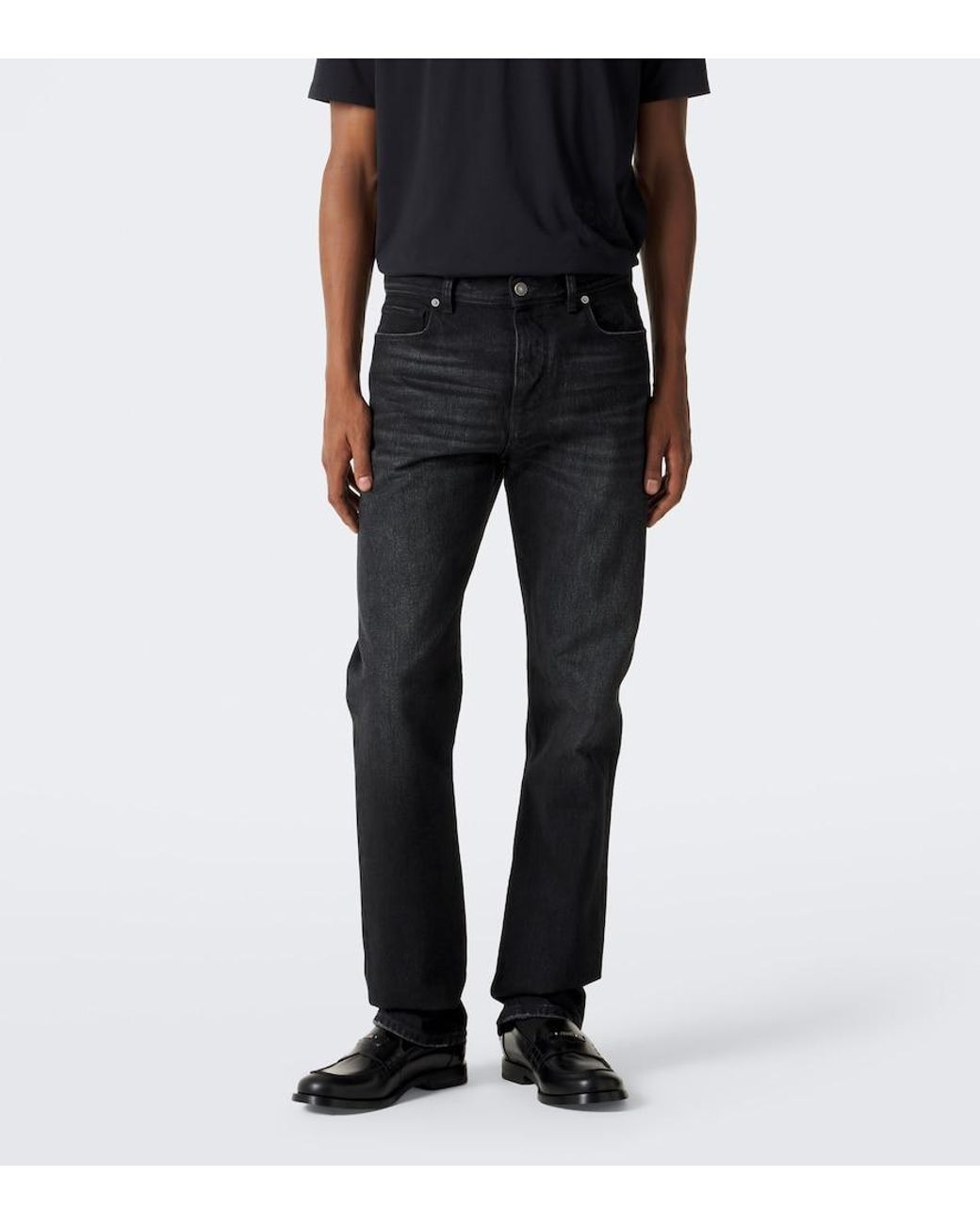 Jeans Rectos Fendi de hombre de color Gray