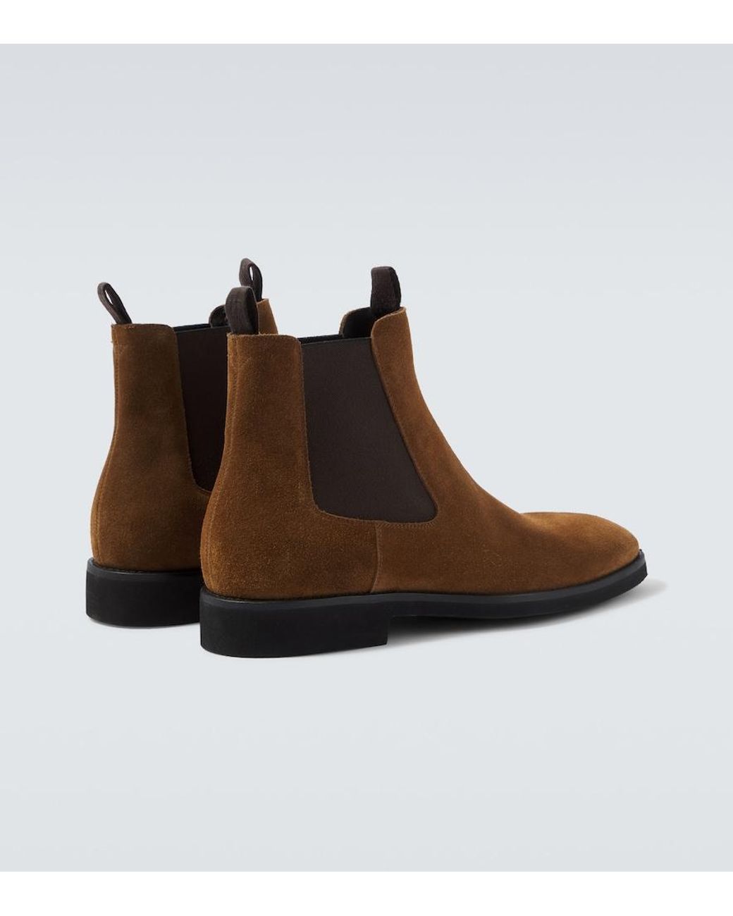 Tom Ford Brown Owen Suede Chelsea Boots for men
