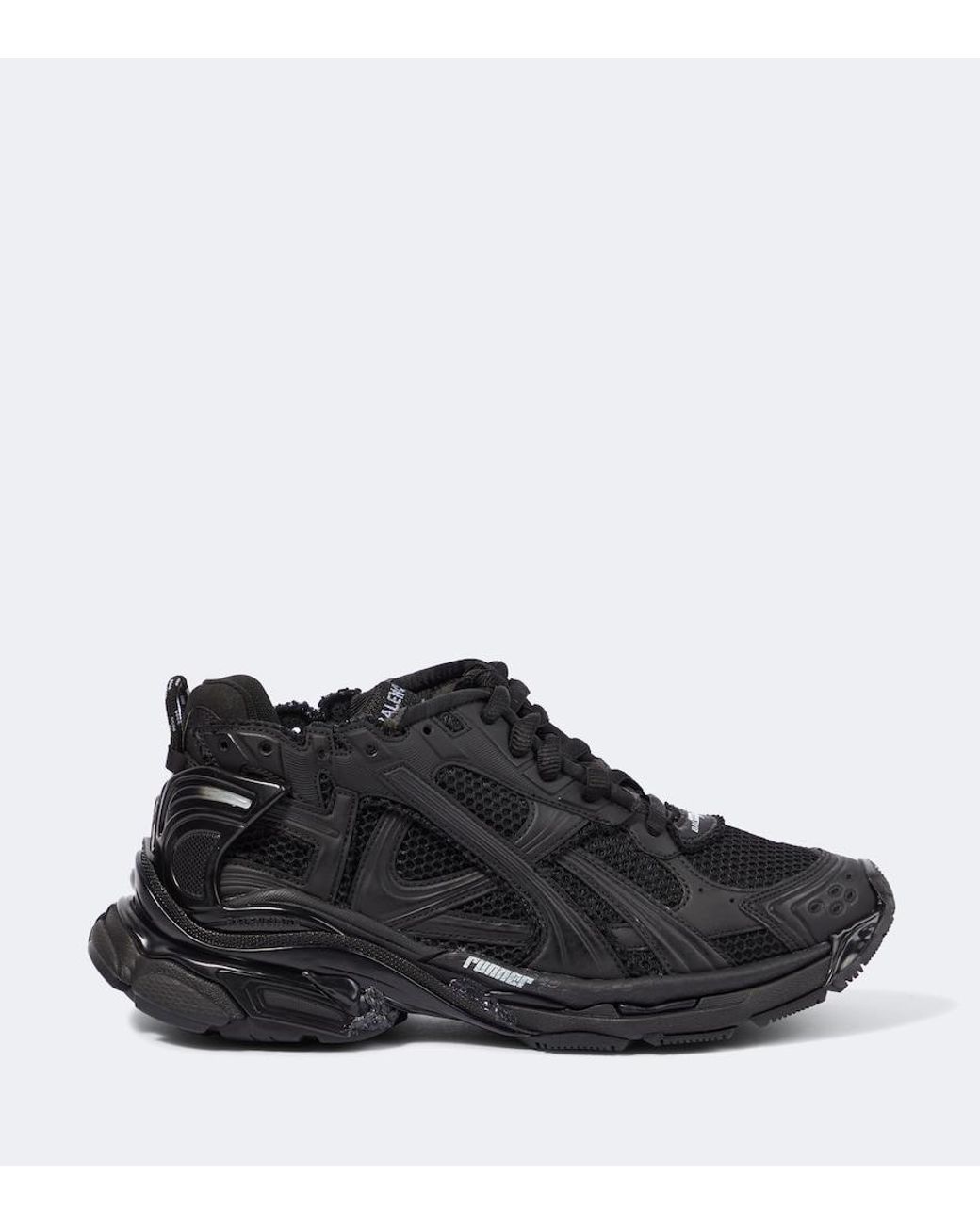 Balenciaga Black Runner Sneakers for men
