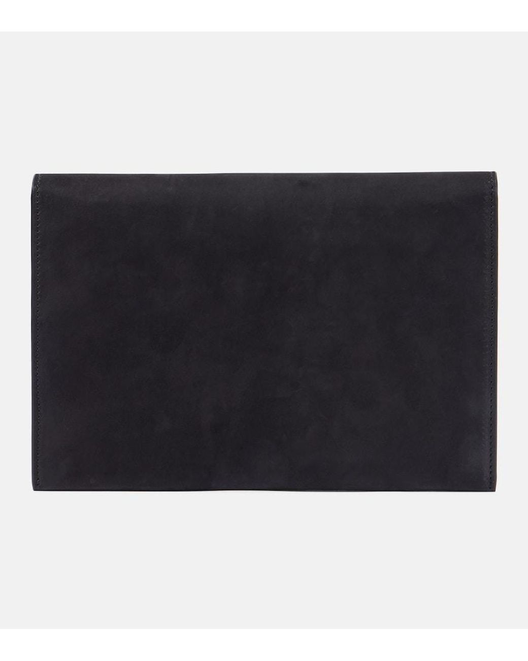 The Row Black Travel Leather Pouch