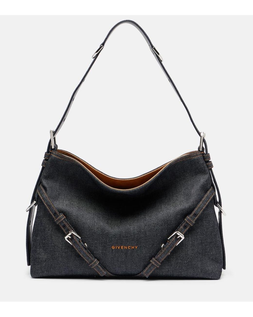Borsa A Spalla Voyou Medium di Givenchy in Black