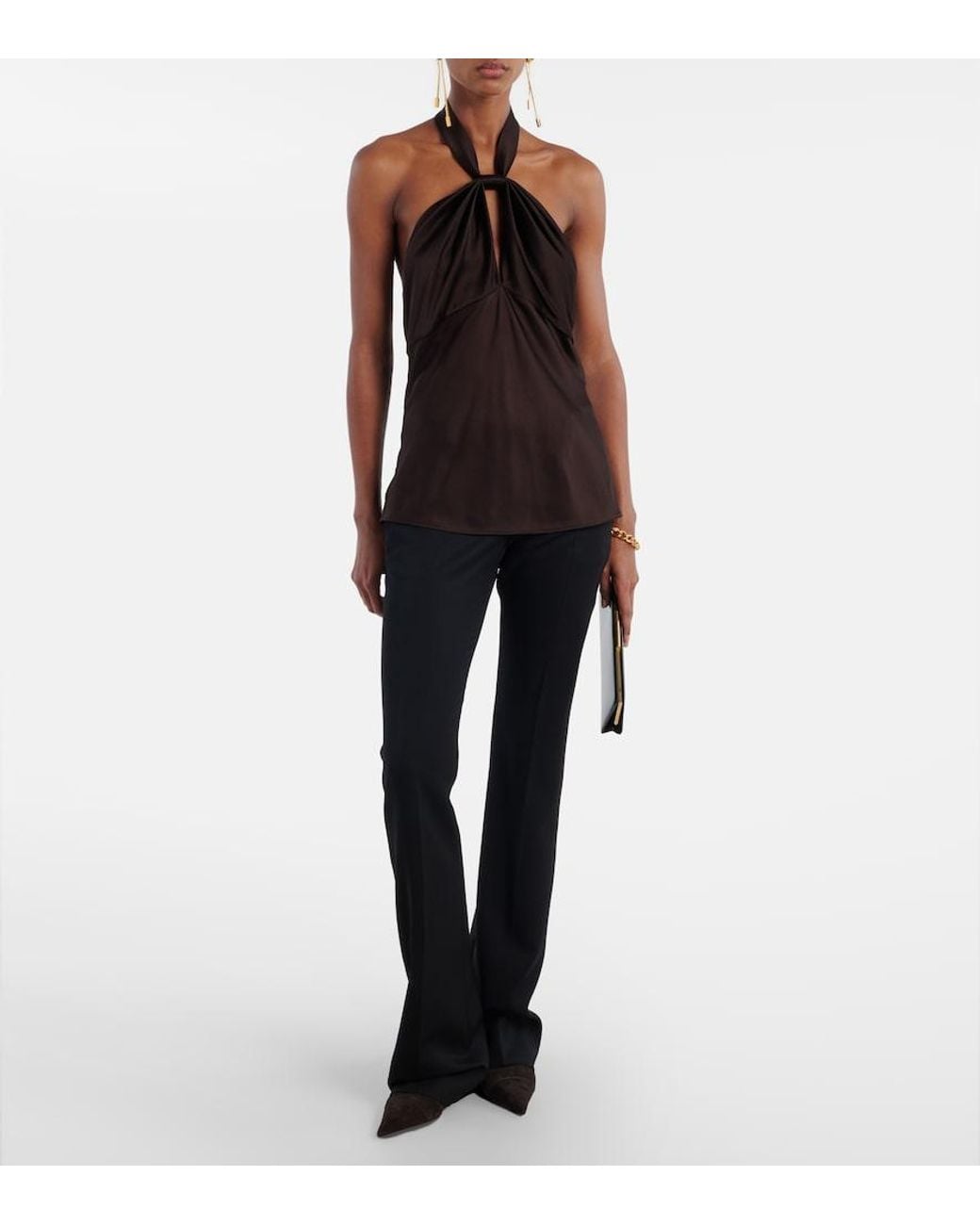 Tom Ford Brown 55 Suede Ankle Boots