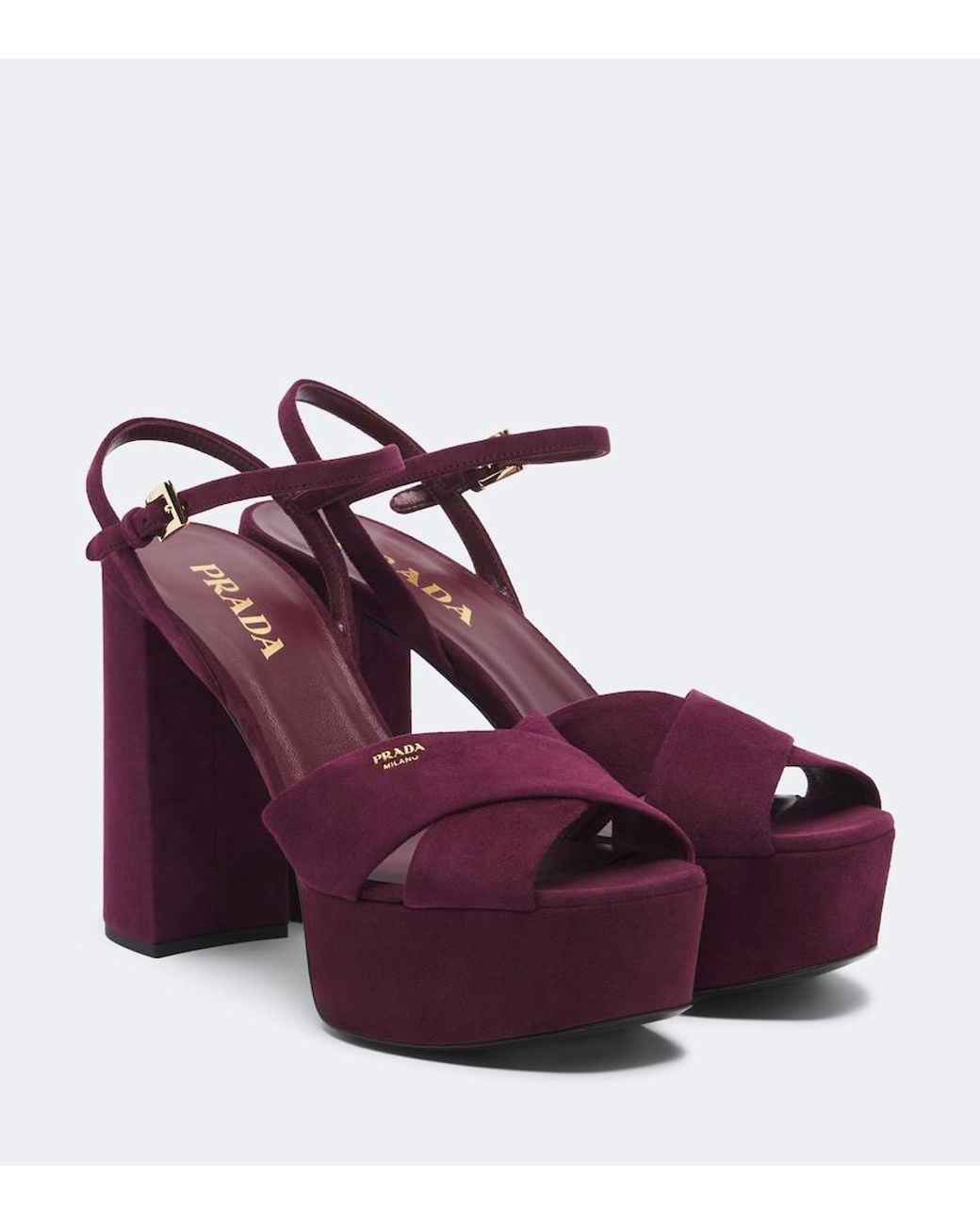 Sandali di Prada in Purple