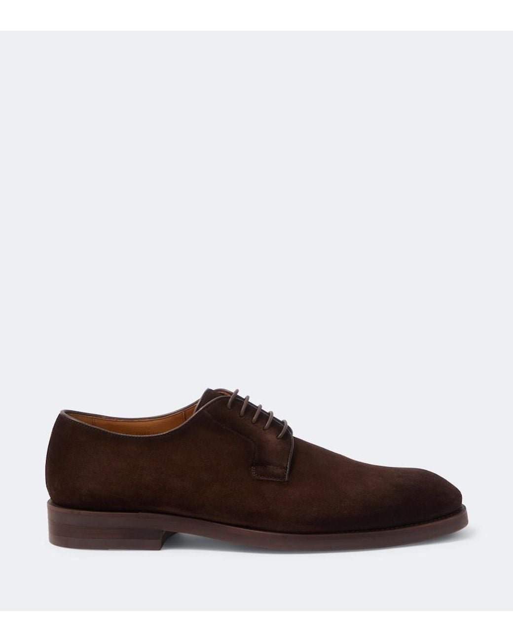 Magnanni Shoes Brown Carbonne Suede Oxford Shoes for men