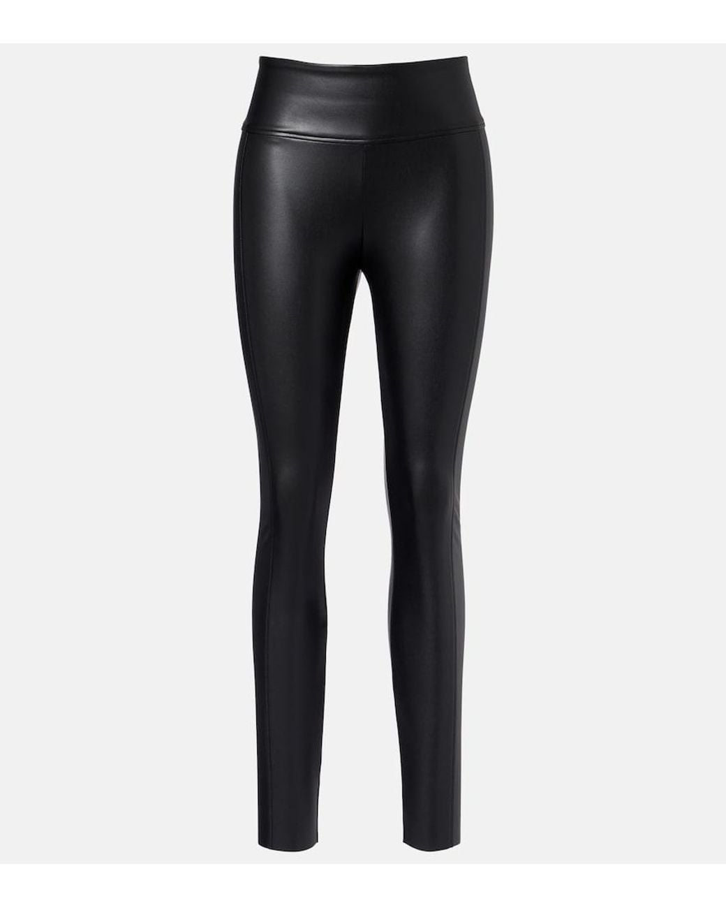 Wolford Black Edie Logo Leggings