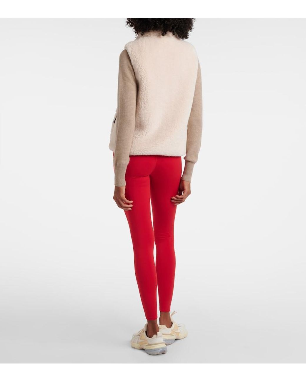 Tory Burch Natural Zip-Up Vest