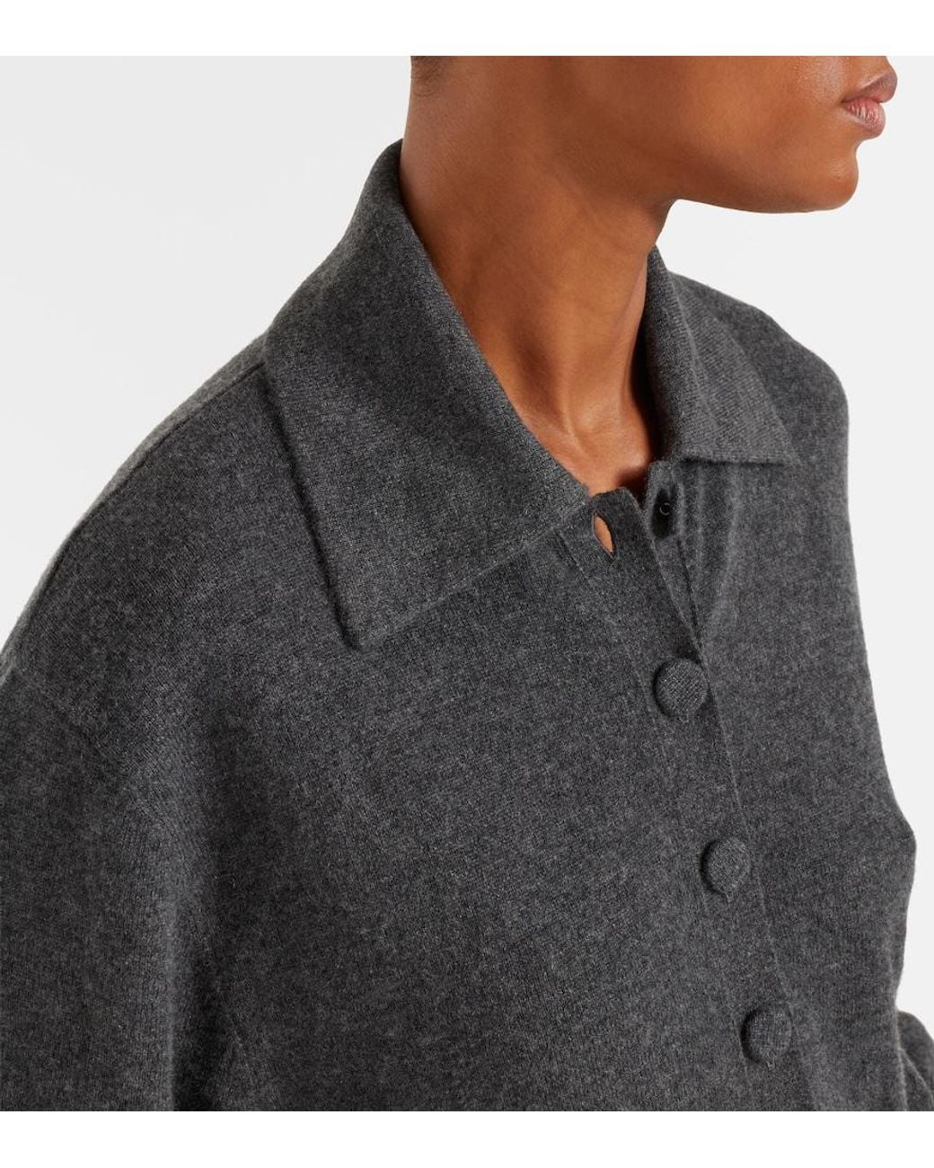 Dries Van Noten Black Cashmere Cardigan