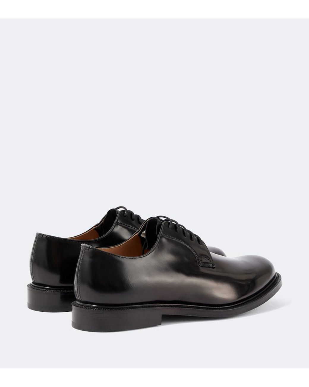 Church's Black Shannon Leather Derby Shoes for men