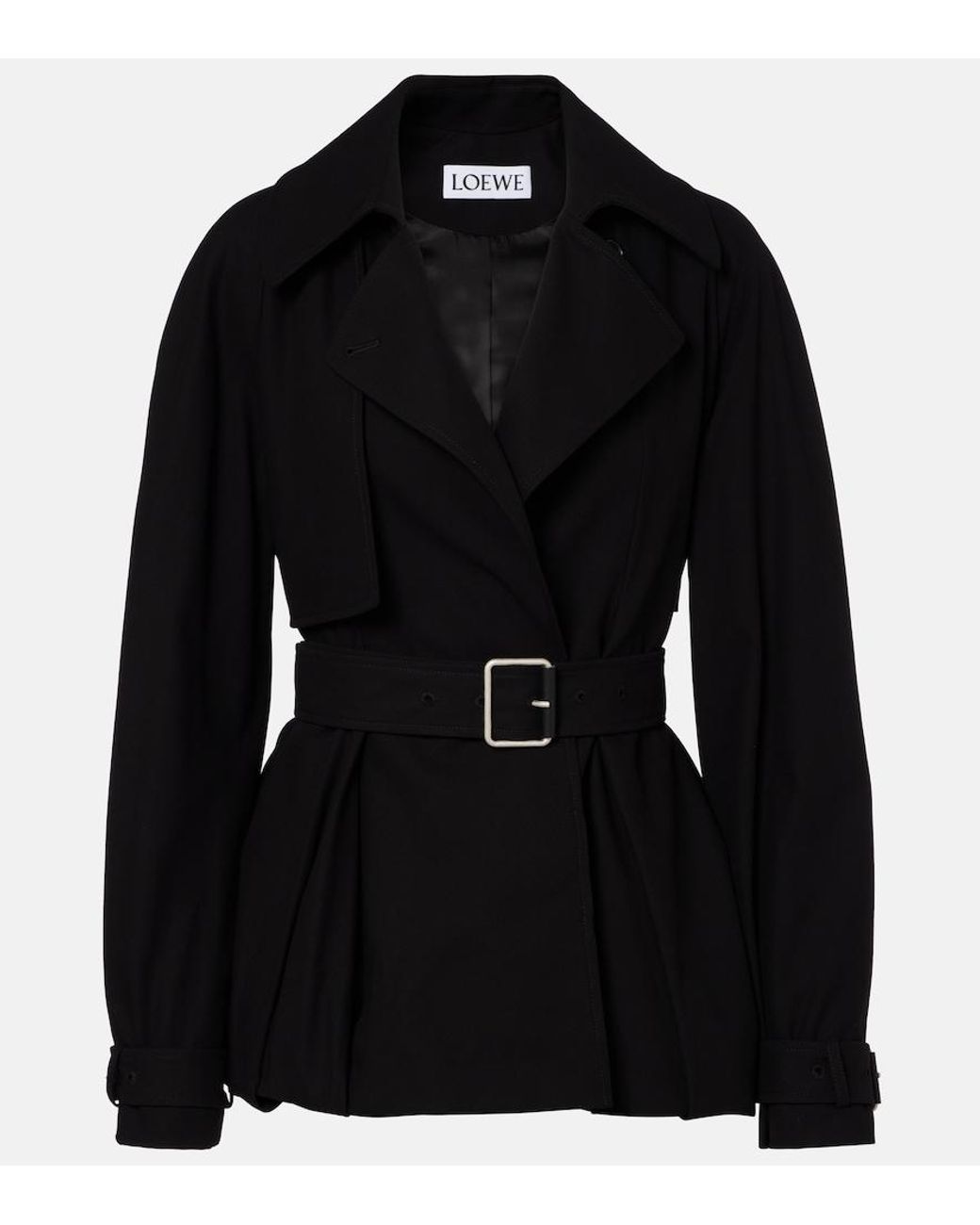 Loewe Black Balloon Cotton Jacket