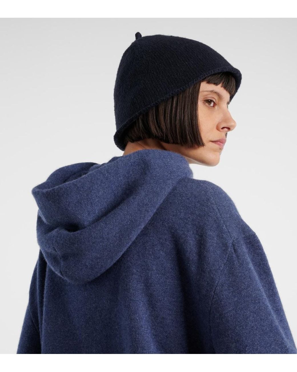 The Row Blue Gib Wool Hat