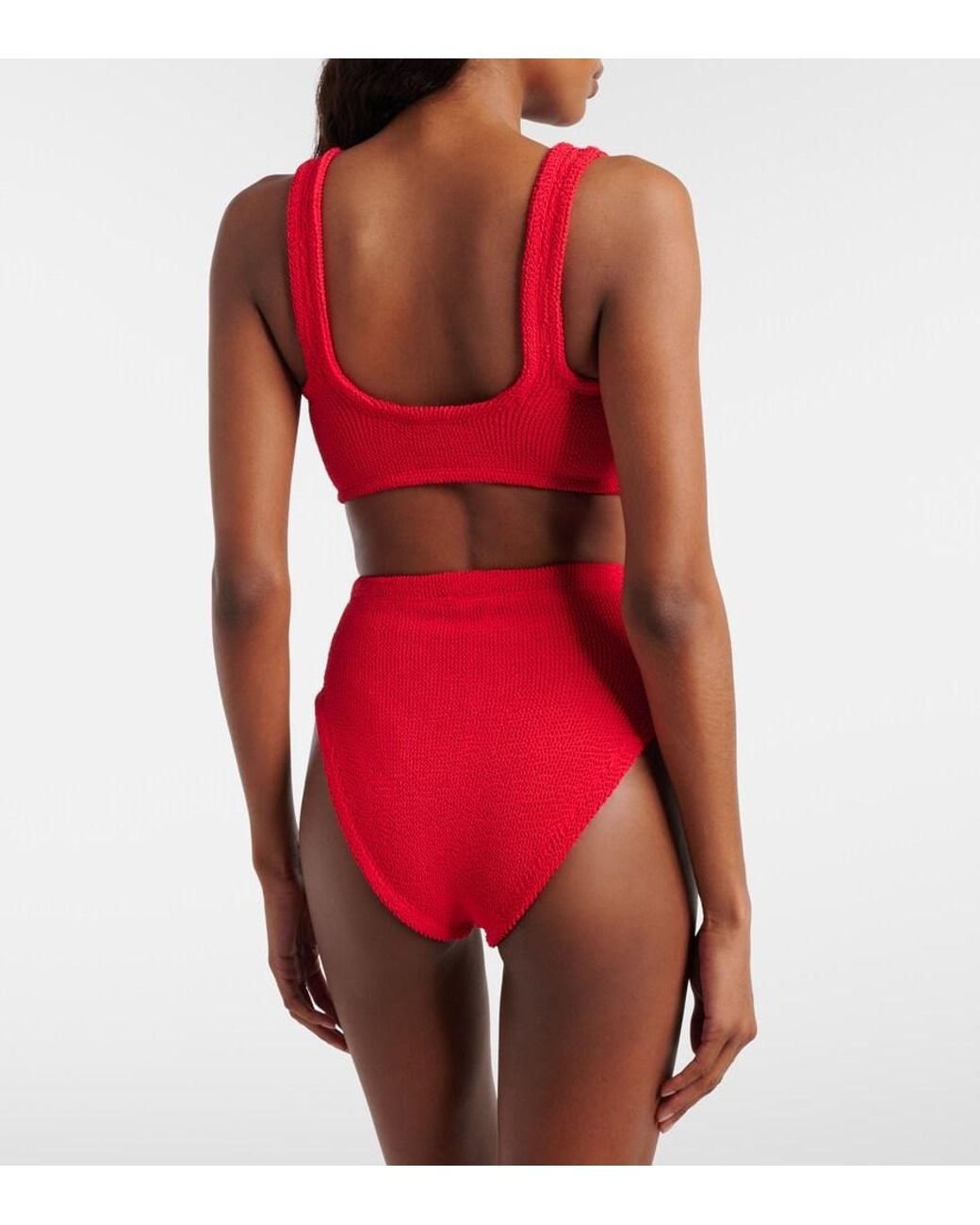 Hunza G Red Nadine Bikini