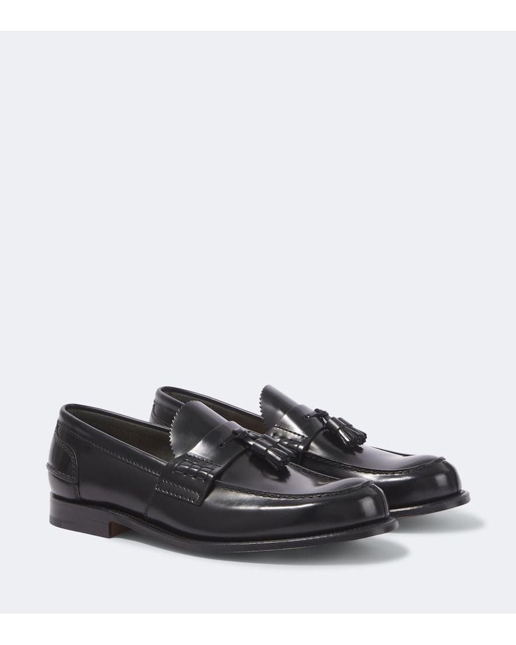 Church's Black Tiverton Leather Loafers for men