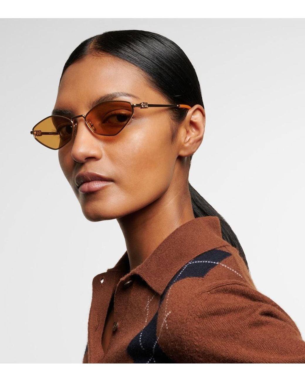 Miu Miu Natural Miu Regard Sunglasses