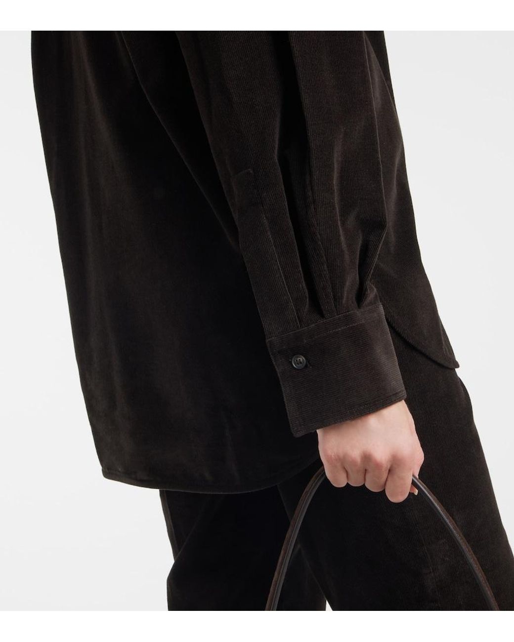 Ferragamo Black Cotton Shirt