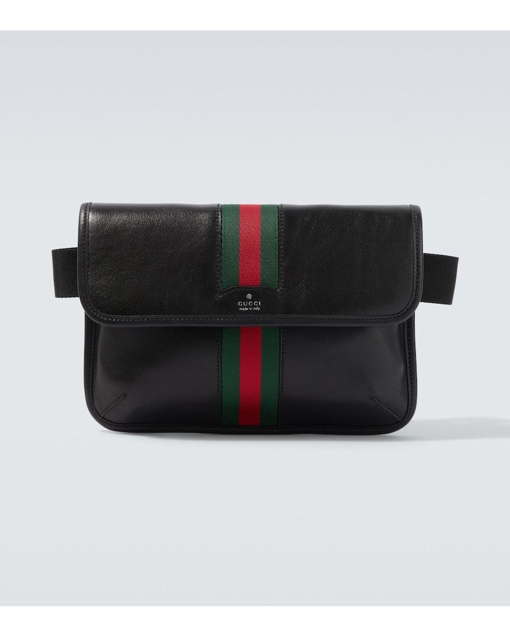 Marsupio Web Trademark Small di Gucci in Black da Uomo