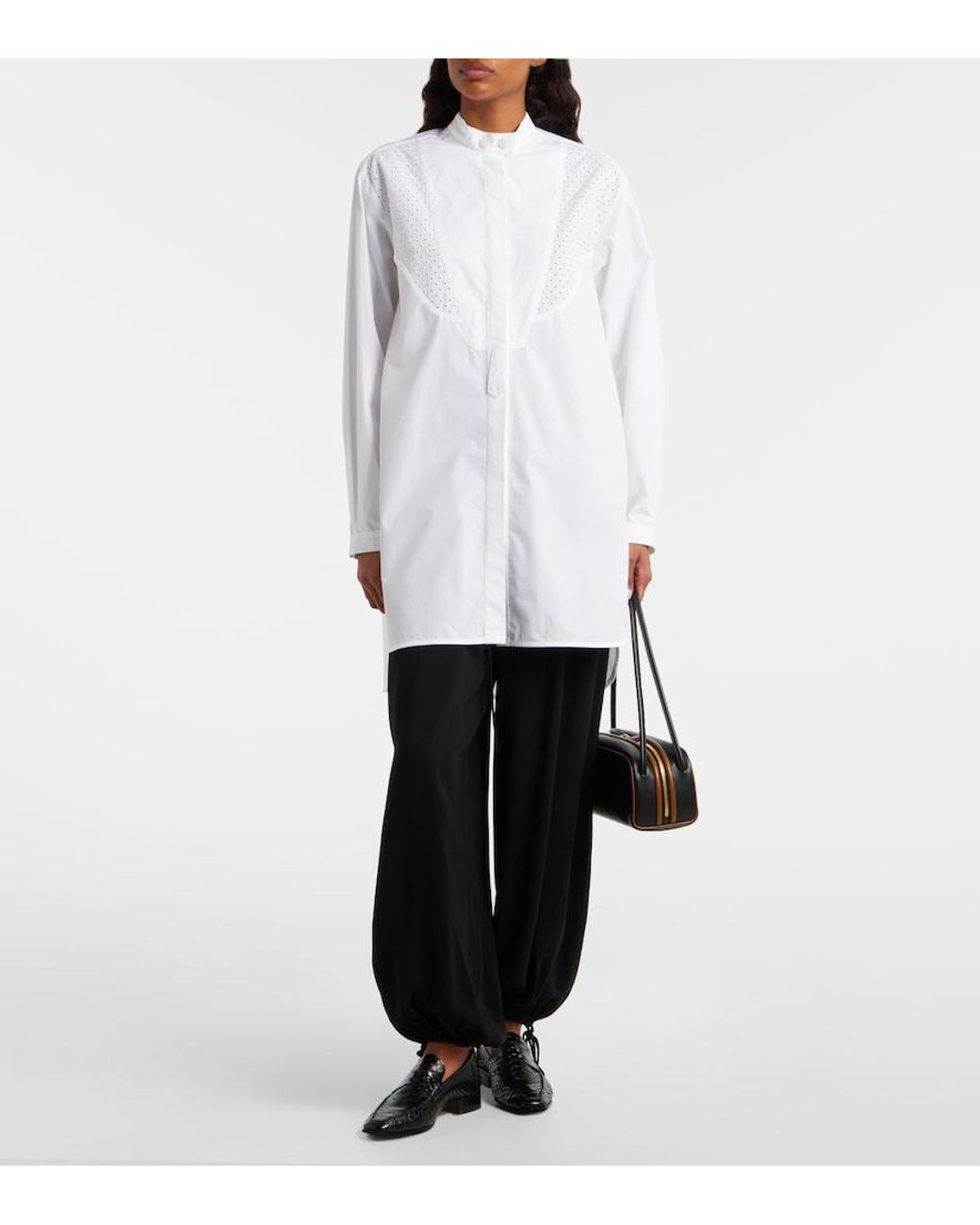 Moncler White Cotton Shirt