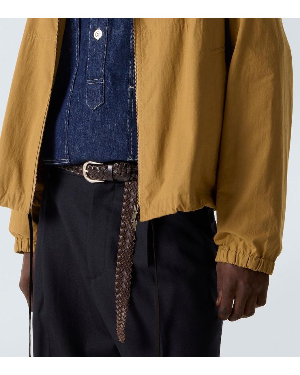 Studio Nicholson Metallic X Aaron Levine Cotton-Blend Jacket for men