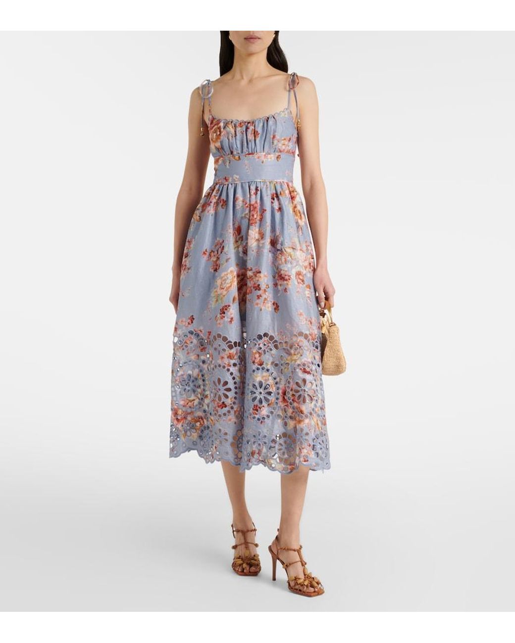 Zimmermann Blue Midi Dresses