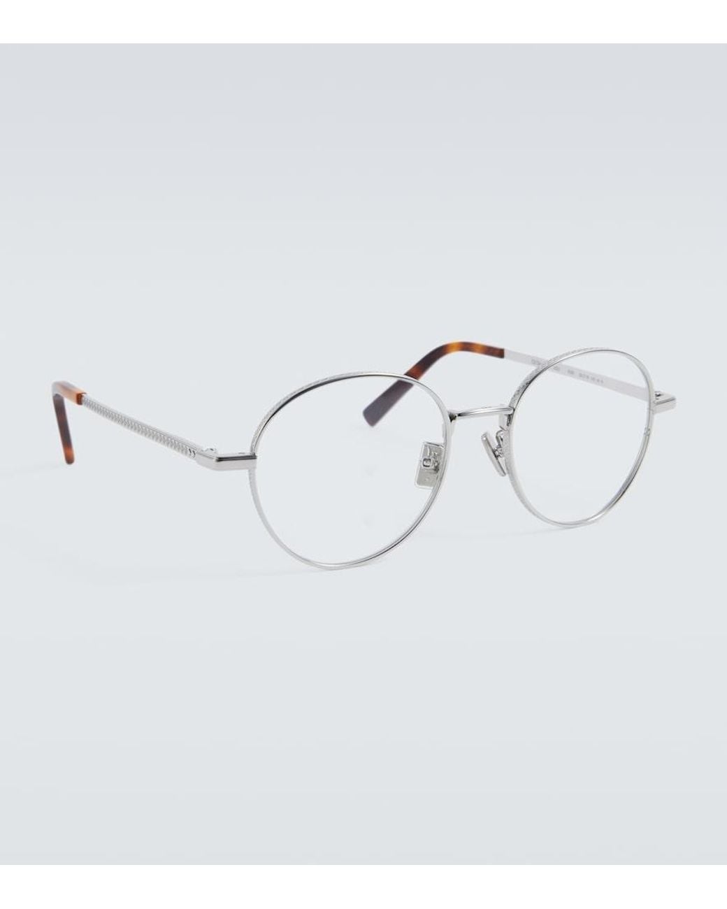 Dior Metallic Cd Diamondo R3U Round Glasses for men