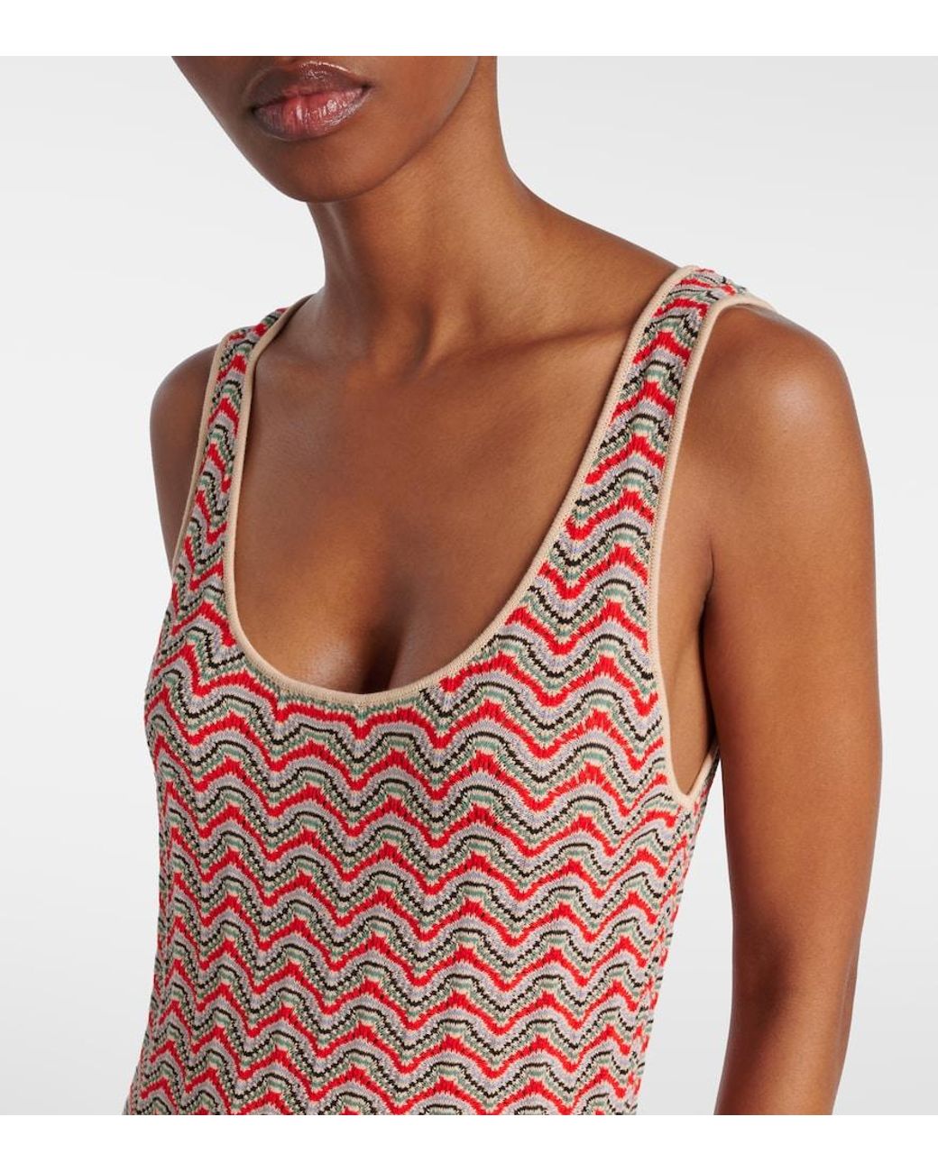 Rixo Pink Bondi Open-Knit Cotton Maxi Dress