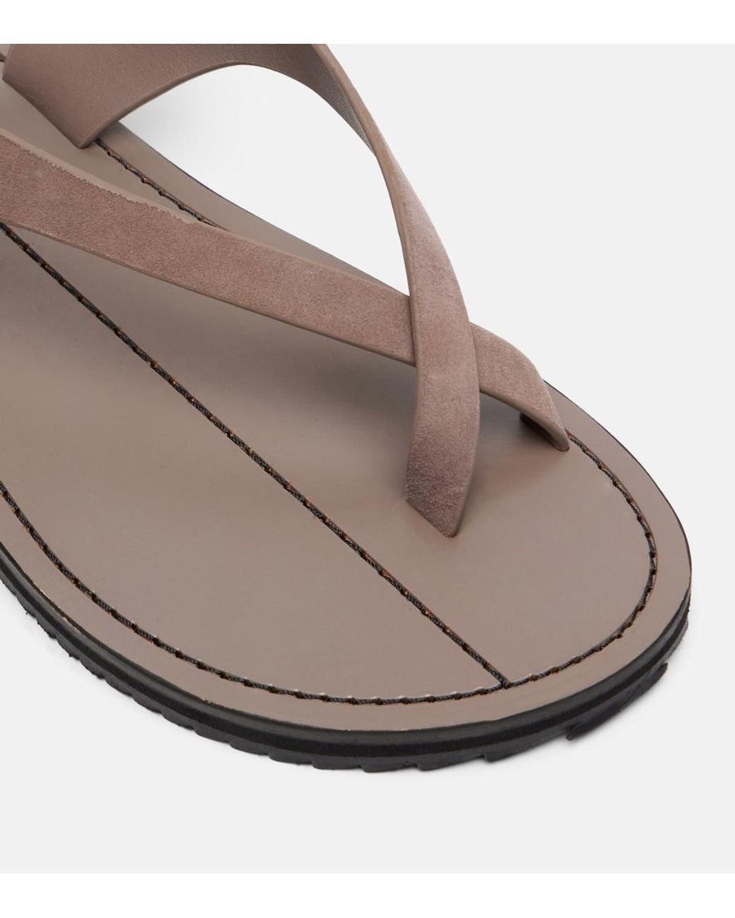 A.Emery Brown Millar Suede Sandals