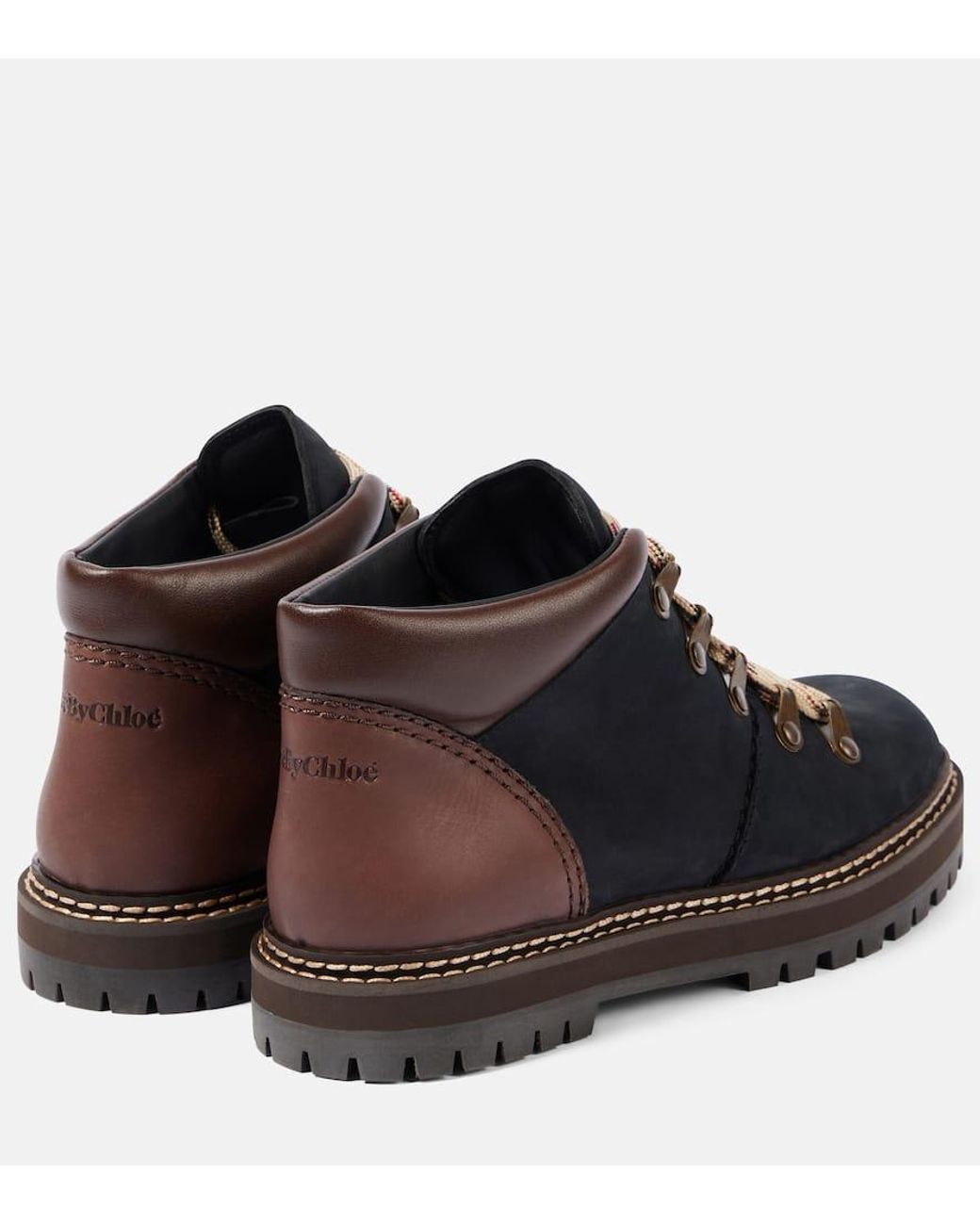 See by chloe hiking boots clearance