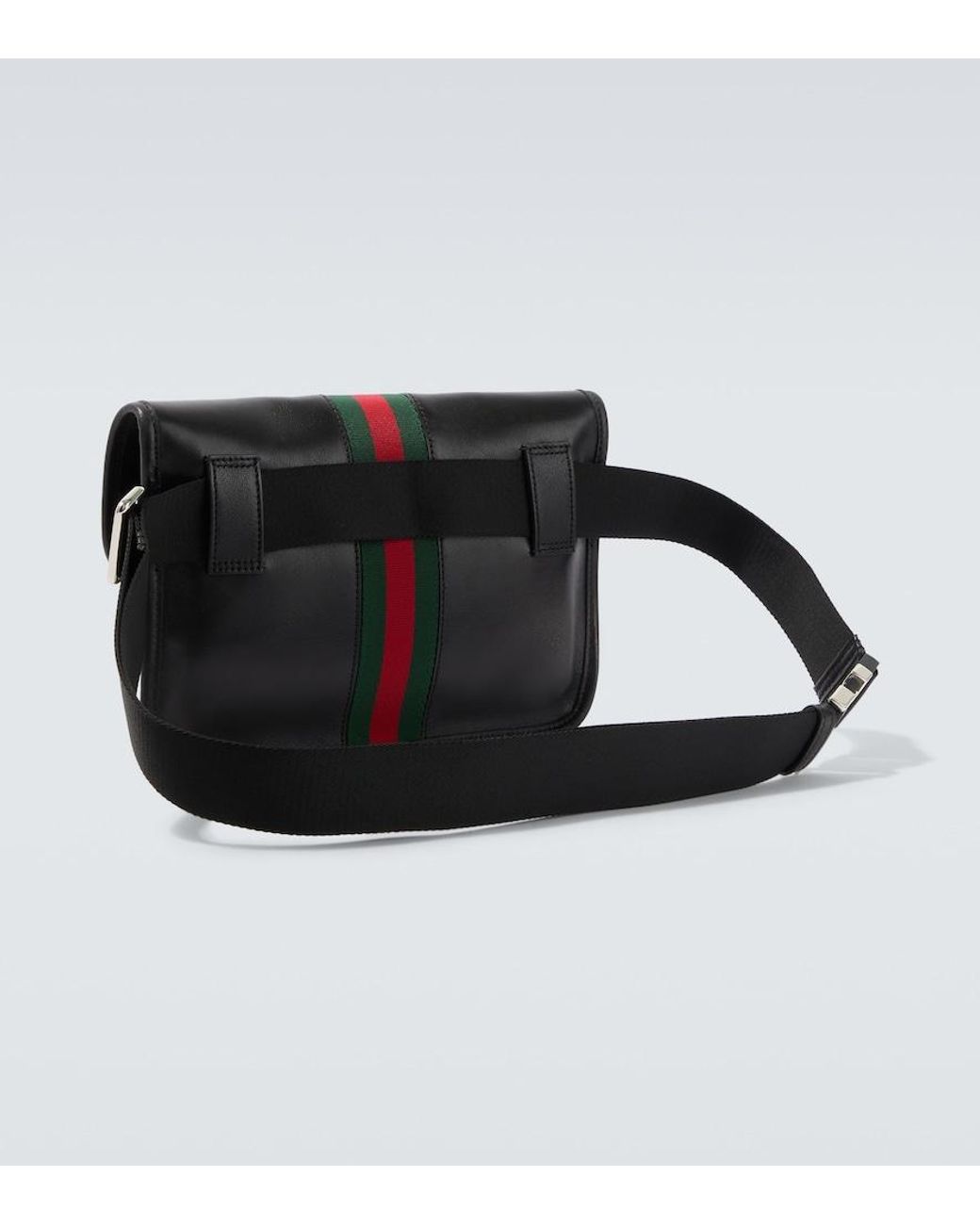 Marsupio Web Trademark Small di Gucci in Black da Uomo