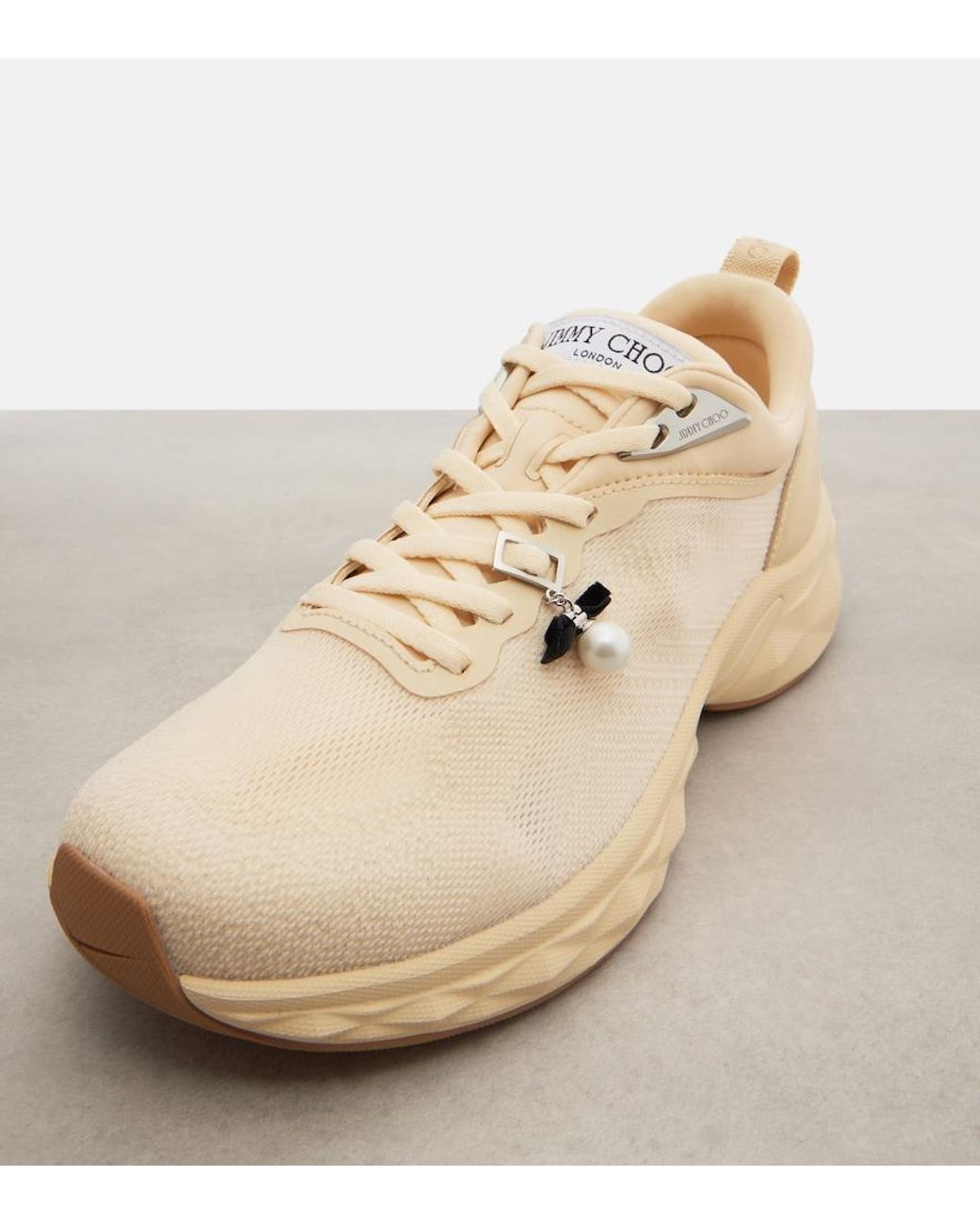 Jimmy Choo Natural Diamond Run Sneakers