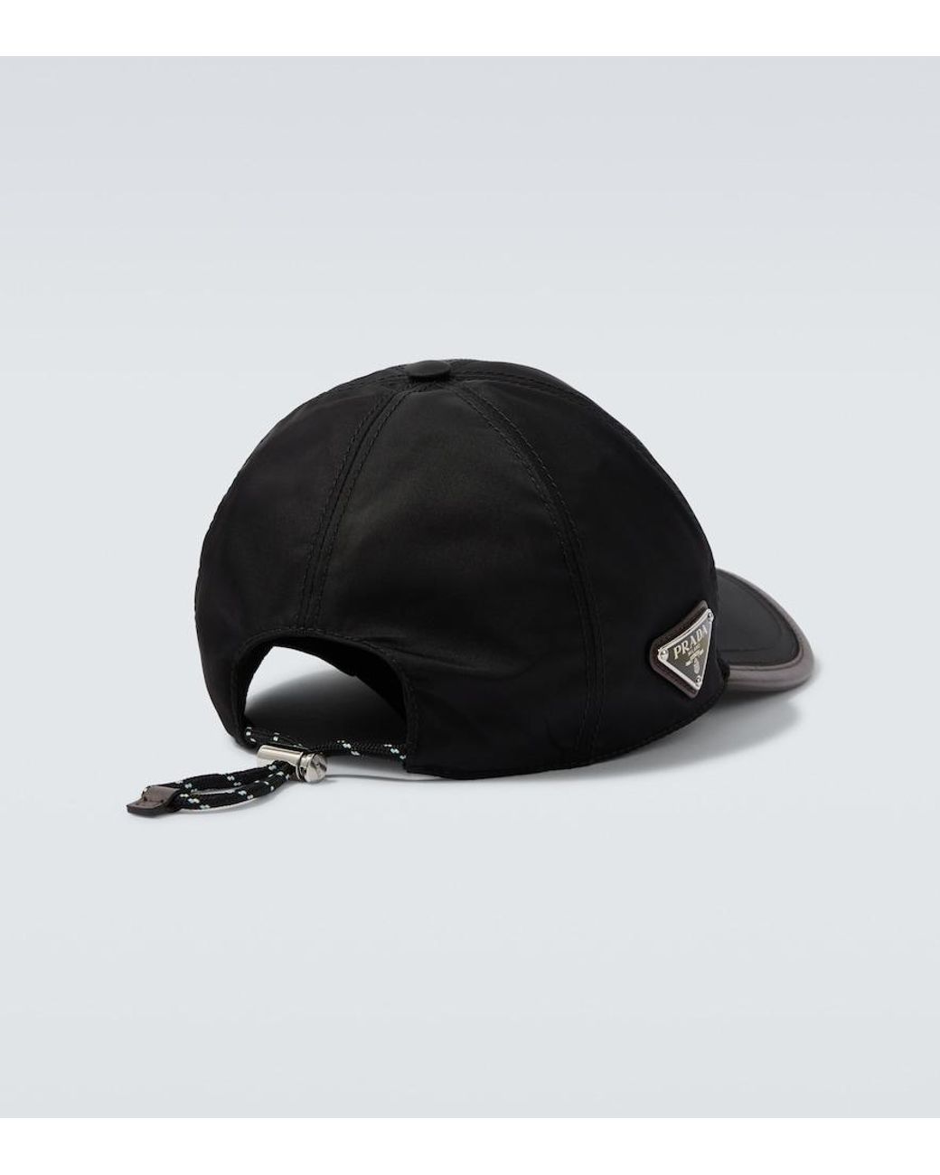 Prada Baseballcap Speedrock Aus Re-Nylon in Black für Herren