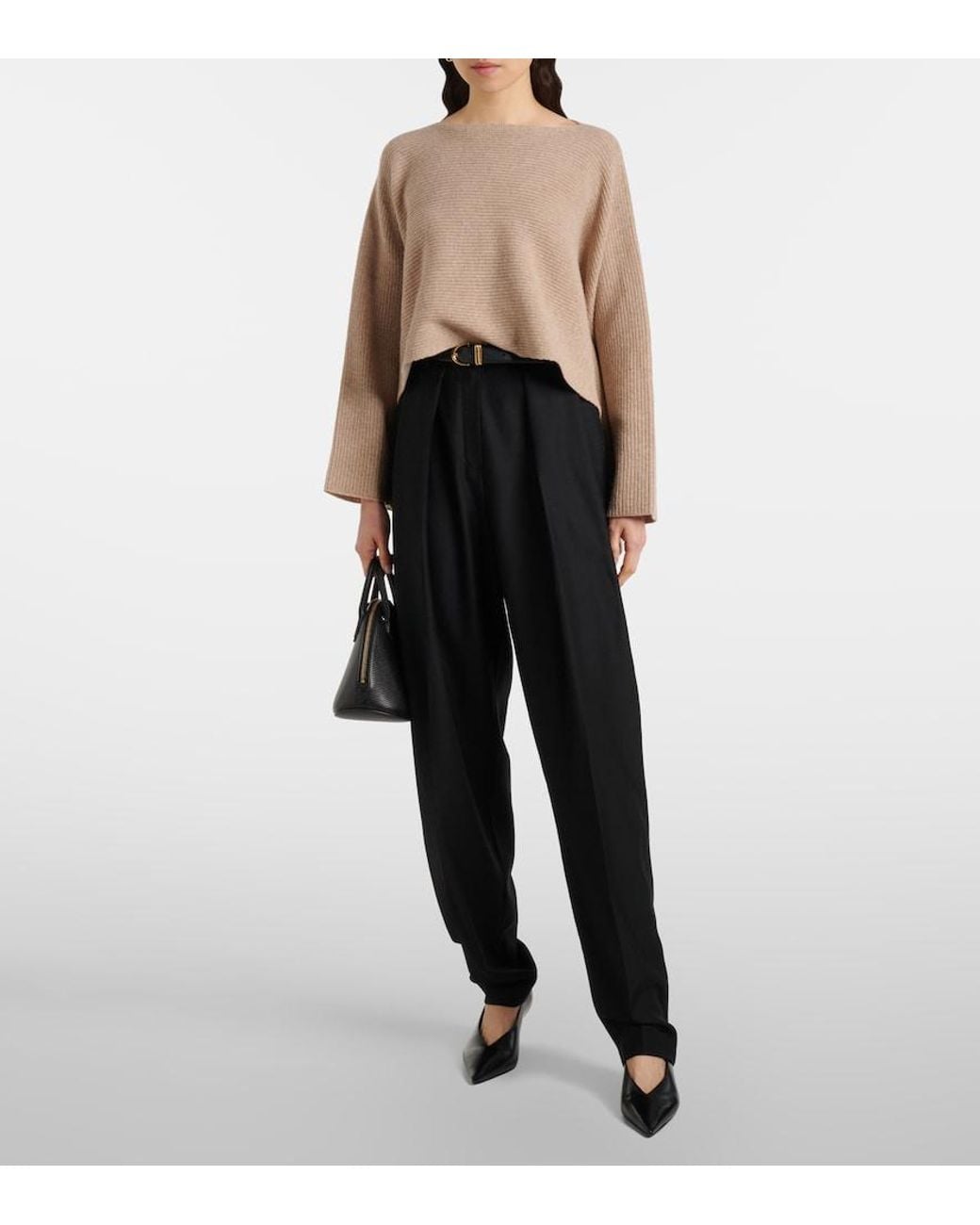 Altuzarra Natural Trip Wool And Cashmere Sweater
