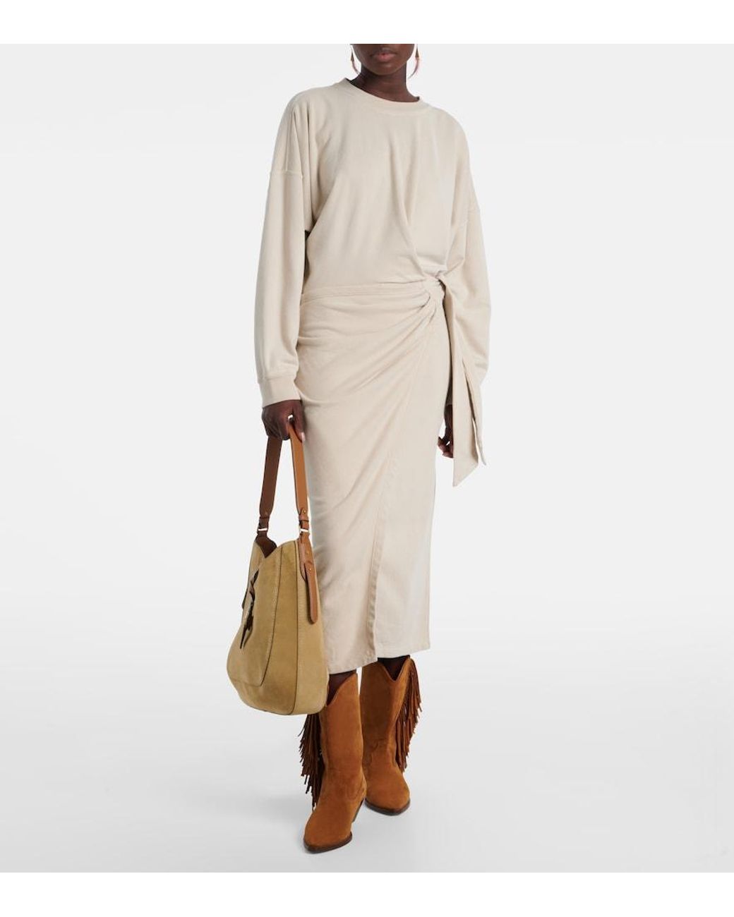 Isabel Marant Natural Marant Etoile Sandrina Dress