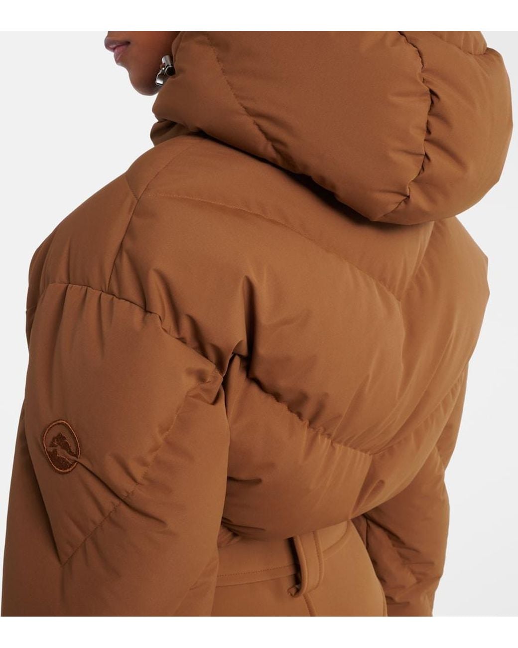 CORDOVA Brown Ajax Quilted Down Ski Suit