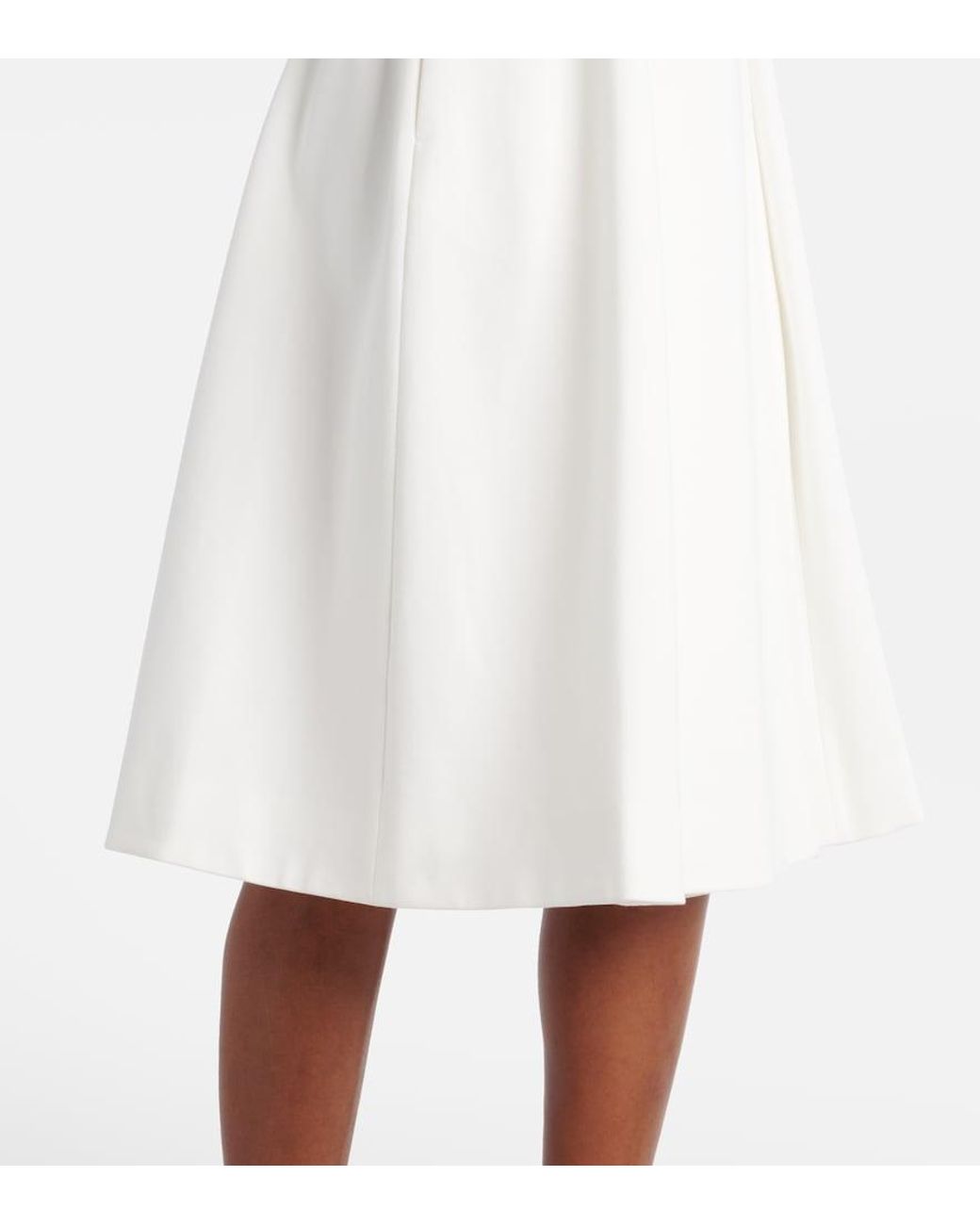 Dorothee Schumacher White Pleated Blazer Dress