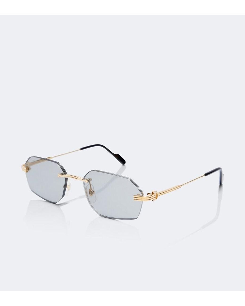 Cartier Gray Premiere De Cartier Sunglasses