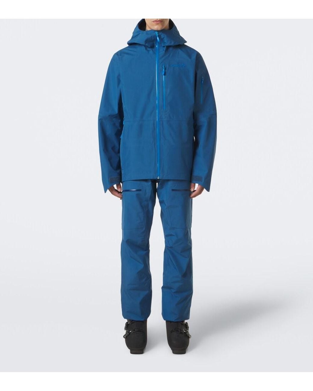 Norrona Blue Lofoten Gore-Tex Ski Jacket for men