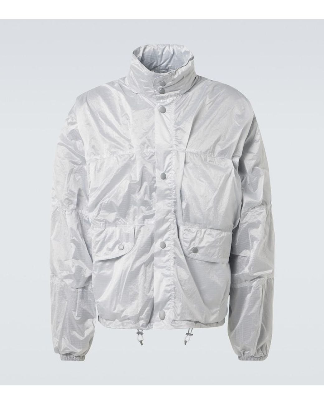 Our Legacy Gray Exhale Technical Ripstop Jacket for men