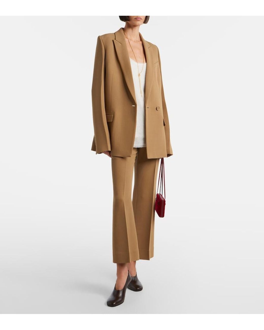 Totême Natural Single-Breasted Blazer