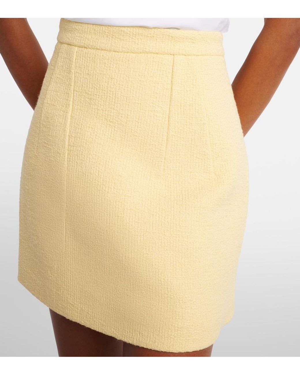 Patou Natural Cotton Miniskirt