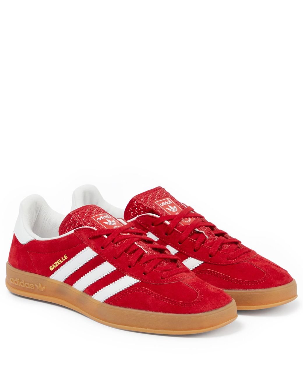 adidas Gazelle Indoor Suede Sneakers in Red | Lyst Australia