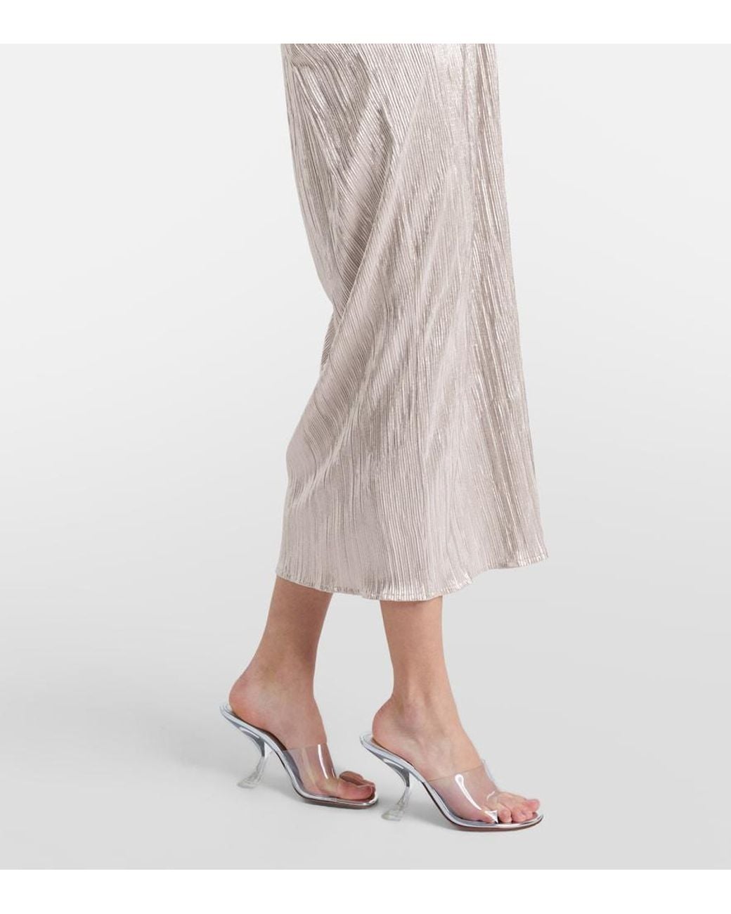 Adriana Degreas Pink Gathered Kaftan