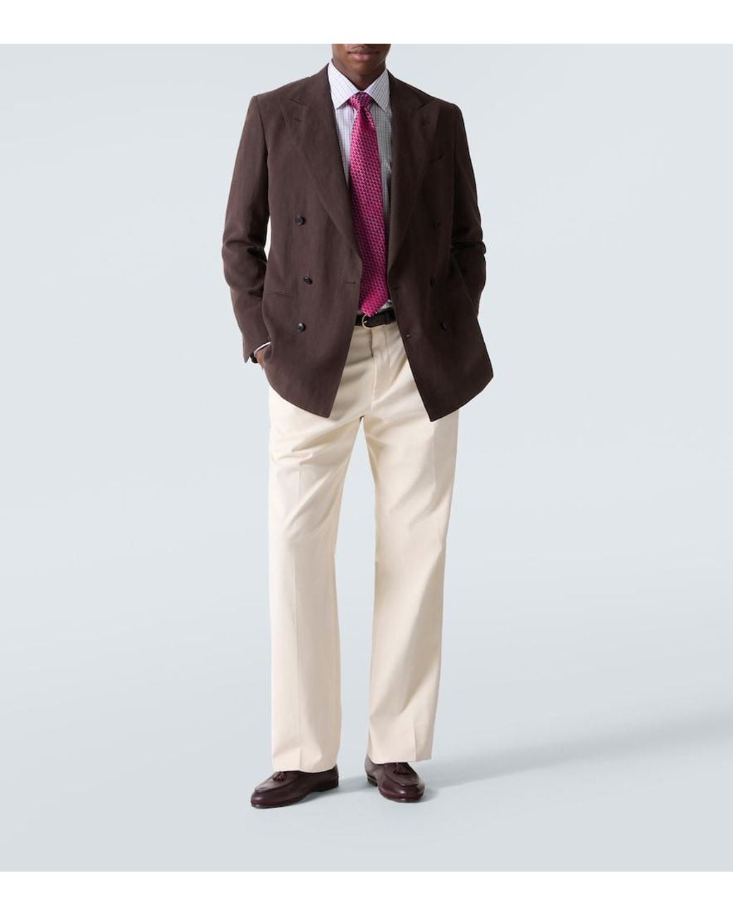 Camicia di Charvet in Purple da Uomo