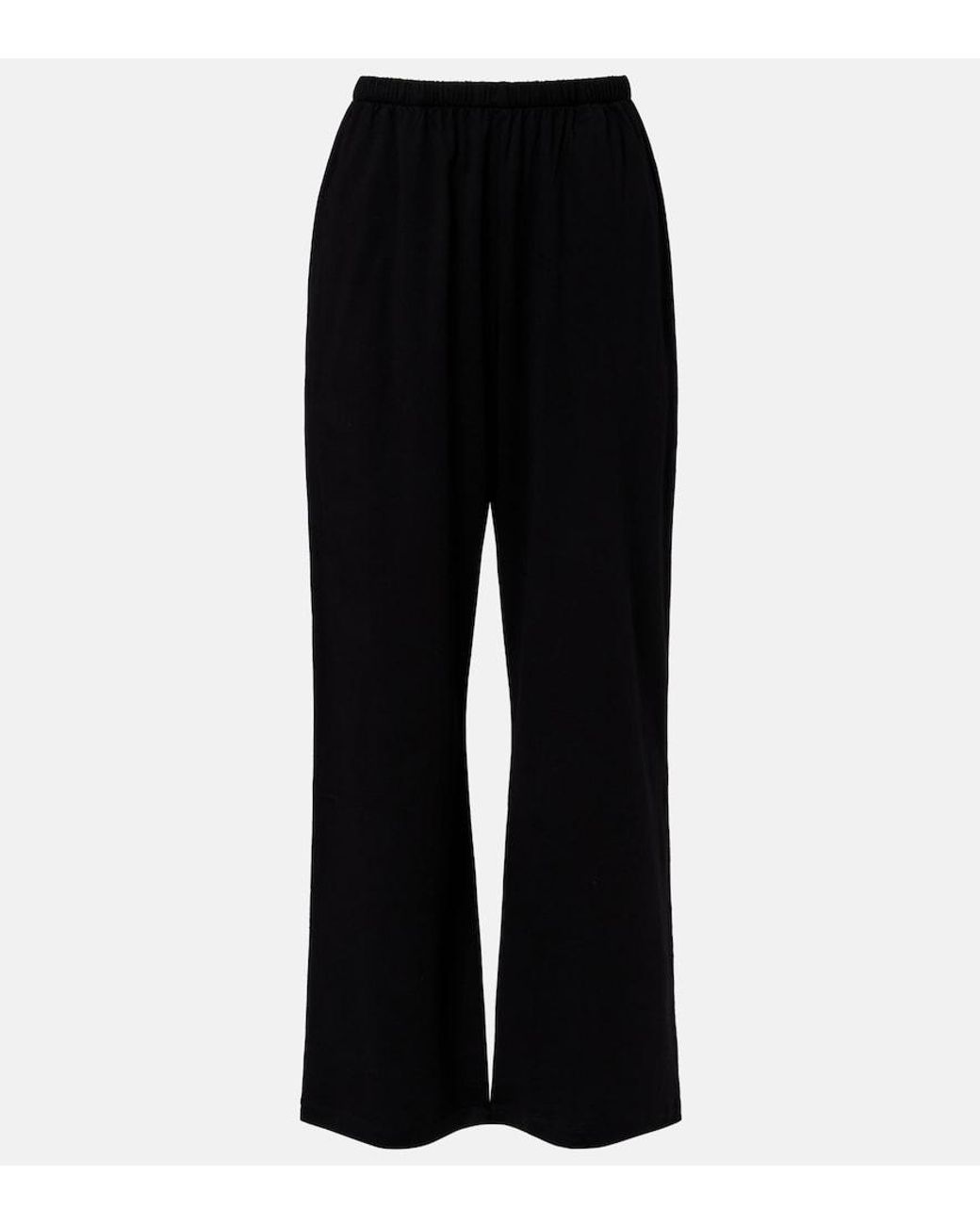 Wardrobe NYC Black Cotton Pajama Pants