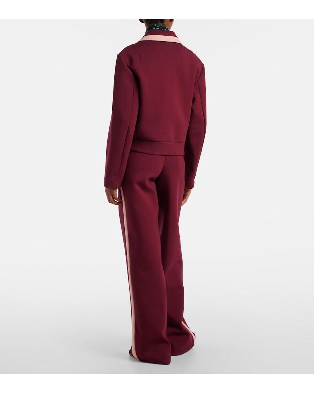 Dries Van Noten Red Cotton-Blend Jacket