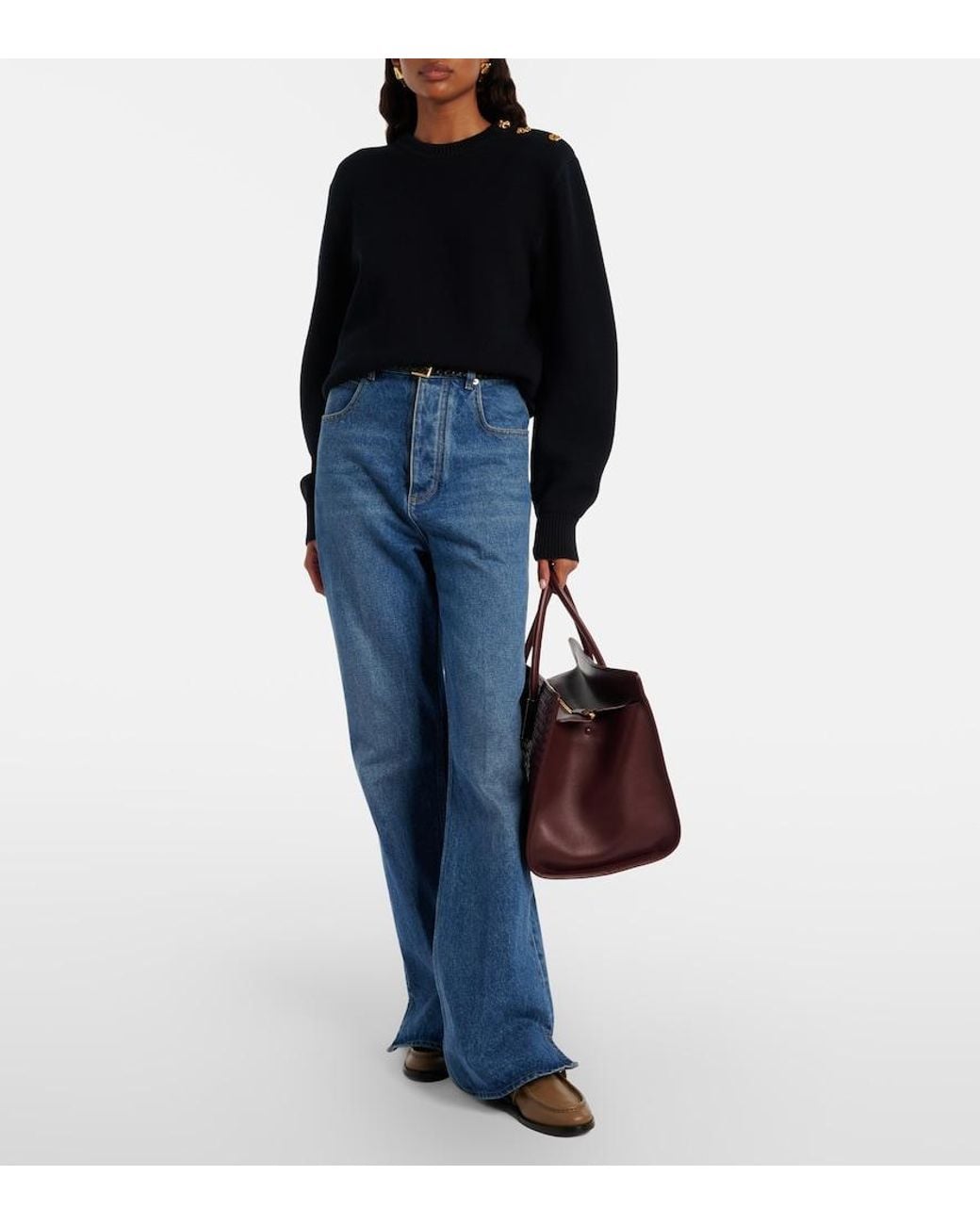 Bottega Veneta Brown Astaire Knot Leather Loafers